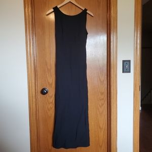 Vintage City Triangles Black Long Dress